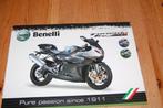 Benelli modellen vier nieuwe folders in 1 pakket, Ophalen of Verzenden, Overige merken