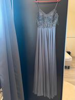 Galajurk met steentjes blauw, Maat 38/40 (M), Galajurk, Blauw, Nieuw