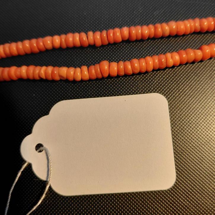 super bloedkoraal kralen,5.mm, Sieraden, Tassen en Uiterlijk, Antieke sieraden, Ketting, Verzenden