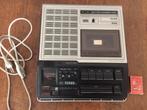 Philips N2229 jaren 70 cassetterecoder draagbaar vintage, Audio, Tv en Foto, Cassettedecks, Ophalen of Verzenden