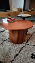 Moderne Salontafel - Oranje Rond Design, Huis en Inrichting, Tafels | Salontafels, Ophalen, Overige materialen, 50 tot 100 cm