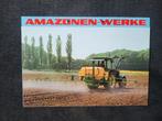 Tractor folder Amazone werke aanbouw veldspuiten, Ophalen of Verzenden, Zo goed als nieuw