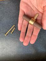 Nieuwe hout/brass haken 7x, Doe-het-zelf en Verbouw, Hang- en Sluitwerk, Ophalen of Verzenden, Nieuw