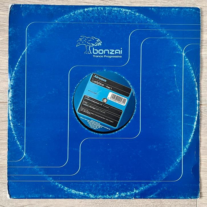 Airwave – Ladyblue - Part 1 (Bonzai Records, 2004), Cd's en Dvd's, Vinyl | Dance en House, Gebruikt, Techno of Trance, 12 inch