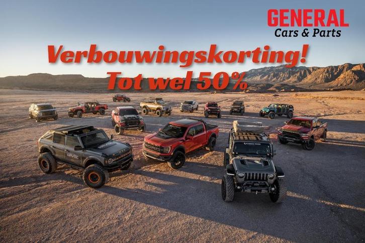 SALE TOT WEL 50% KORTING OP USA PARTS, Auto's, Dodge, Bedrijf, Te koop, BTW verrekenbaar, Ophalen of Verzenden
