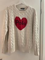 Ralph Lauren Trui met Hart Maat L, Wit, Maat 42/44 (L), Ophalen of Verzenden, Zo goed als nieuw