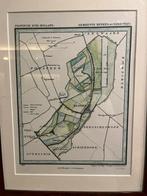 Oude kaart Berkel en Rodenrijs, Zuid-Holland, Voor 1800, Landkaart, Nederland, Ophalen