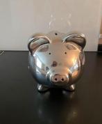 Zilveren stenen spaarvarken, Ophalen of Verzenden, Zo goed als nieuw, Dier