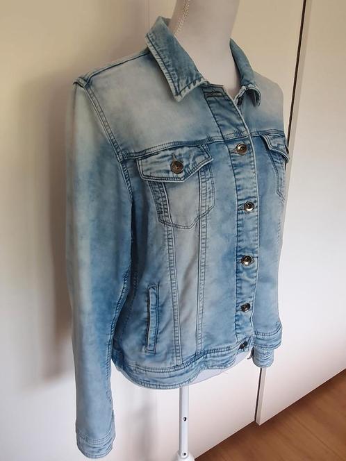 Lichtblauw spijkerjasje van Eksept maat XL., Kleding | Dames, Jassen | Zomer, Zo goed als nieuw, Maat 46/48 (XL) of groter, Blauw