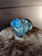 Labradoriet hart blauw / gouden flash, Ophalen of Verzenden, Mineraal