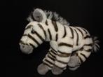 LELLY ZEBRA PLUCHE WOLLIG WIT MET ZWARTE STREPEN EN GRIJZE V, Verzenden, Nieuw, Overige typen