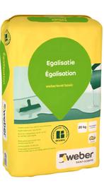 Weber egalisatie 3x 20kg, Doe-het-zelf en Verbouw, Ophalen, Nieuw, Overige typen