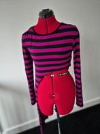 Cora Kemperman bijzondere leuke top!, Zwart, Ophalen of Verzenden, Zonder mouw, Maat 34 (XS) of kleiner