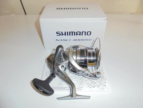 Shimano Nasci 4000XG FC Molen Spinning Nieuw., Watersport en Boten, Hengelsport | Roofvissen, Nieuw, Molen, Ophalen of Verzenden