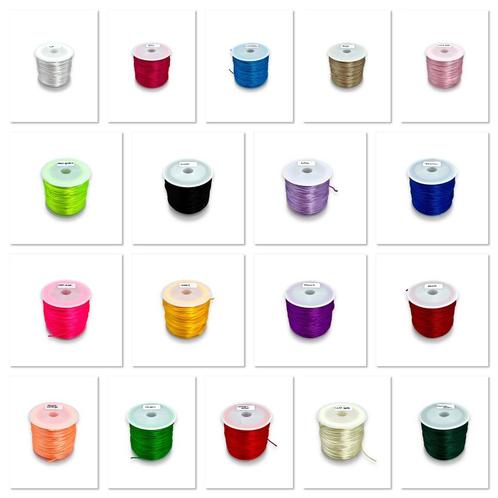 Diverse kleuren satijnkoord 1,5 mm, Hobby en Vrije tijd, Kralen en Sieraden maken, Nieuw, Ophalen of Verzenden