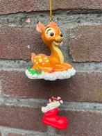Bambi kerst ornament kerstbal hanger Disney, Ophalen of Verzenden, Overige figuren, Gebruikt, Plaatje of Poster