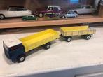 1:43 Mercedes Truck met aanhanger Dinky Toys 917, Hobby en Vrije tijd, Modelauto's | 1:43, Ophalen of Verzenden, Gebruikt, Bus of Vrachtwagen