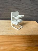 Oude postoel kinderstoel met po - hxbxd 5x3.3x3.2cm - caco ?, Ophalen of Verzenden, Poppenhuis