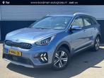 Kia Niro 1.6 GDi Hybrid DynamicLine Trekhaak, Navigatie, Nie, Euro 6, 2 kWh, Blauw, Leder en Stof