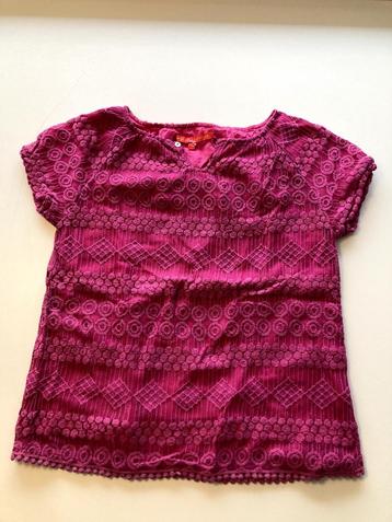 Bengh roze violet topje / bloesje maat 146 - 152 beschikbaar voor biedingen