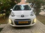 Citroën C1 1.0 68pk Collection 3-DRS 2013 Wit, Auto's, Citroën, Voorwielaandrijving, Euro 5, Stof, Zwart