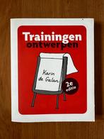 Trainingen ontwerpen Karin de Galan, Boeken, Beta, Ophalen of Verzenden, Zo goed als nieuw, HBO