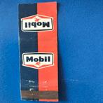 Lucifermapje Mobil oil, Ophalen of Verzenden, Gebruikt