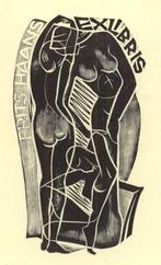 0572 Ex Libris Nederland : Harry Corvers, 1967, Verzenden