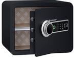 Electric safe with fingerprint | 34 x 25 x 28 cm, Ophalen of Verzenden, Zo goed als nieuw
