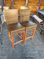 Barkruk cabana Loom, 1 kruk, Ophalen of Verzenden, Zo goed als nieuw, 60 tot 90 cm