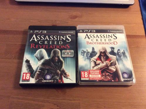 PS3 Assassin's Creed Brotherhood en Revelations €7 per stuk, Spelcomputers en Games, Games | Sony PlayStation 3, Avontuur en Actie