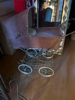 Vintage poppenwagen roze, Ophalen, Zo goed als nieuw, Babypop
