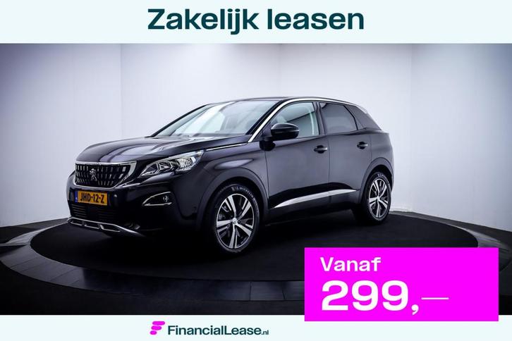 Peugeot 3008 1.2T ALLURE CAMERA | CARPLAY | NAVI | BLINDSPOT, Auto's, Peugeot, Bedrijf, Lease, Financial lease, 360° camera, ABS