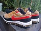 Nike Air Max 97/BW Metallic Gold-University Red Maat 44,5, Ophalen of Verzenden, Zo goed als nieuw, Nike