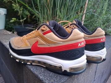 Nike Air Max 97/BW Metallic Gold-University Red Maat 44,5  beschikbaar voor biedingen