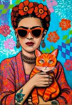 Uniek schilderij Frida Kahlo, Ophalen