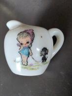 Miniatuur Schwarz melkkannetje meisje met poedel, Ophalen of Verzenden