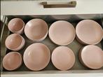 48 delige bordenset ikea oud roze, Ophalen, Zo goed als nieuw, Overige stijlen, Bord(en)