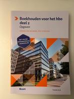 Boekhouden voor het hbo deel 1 - Opgaven, Boeken, Ophalen of Verzenden, Zo goed als nieuw, Economie en Marketing