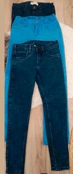 Spijkerbroeken maat 140, Review, Zara en C&A, 3 voor €30,-, Kinderen en Baby's, Ophalen of Verzenden, Zo goed als nieuw, Meisje