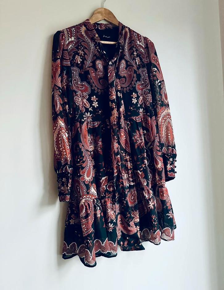 Prachtig jurkje Jus de Pom maat S/M, Kleding | Dames, Jurken, Zo goed als nieuw, Maat 36 (S), Ophalen of Verzenden