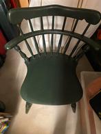 Antieke café stoelen 4 groen (geverfd) 4 bruin (origineel), Huis en Inrichting, Ophalen, Gebruikt, Bruin, Antiek, cafe