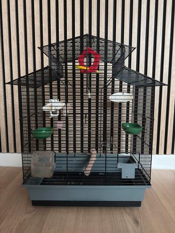  Beeztees Vogelkooi  + Toebehoren – Compleet Pakket! beschikbaar voor biedingen