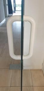 Vintage handgrepen glazen deur. Jaren 70 / 80, Ophalen of Verzenden, Zo goed als nieuw