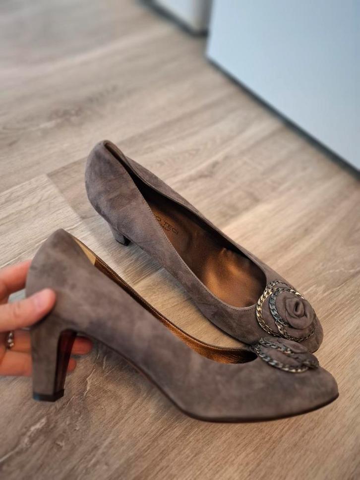 Mauro Teci Hakken MT 42 ZGAN Taupe, Kleding | Dames, Schoenen, Ophalen of Verzenden