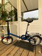 Kyoso Vouwfiets - Blauw - Goede Staat, Fietsen en Brommers, Fietsen | Vouwfietsen, Gebruikt, 14 tot 16 inch, Versnellingen, Totaal opvouwbaar