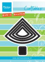 Basic shapes Cr1385 Craftable" Christmas tree" Marianne des, Verzenden, Nieuw, Kerst, Pons of Mal