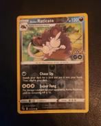 Alolan raticate 042/078 pokemon go, Ophalen of Verzenden, Zo goed als nieuw, Losse kaart