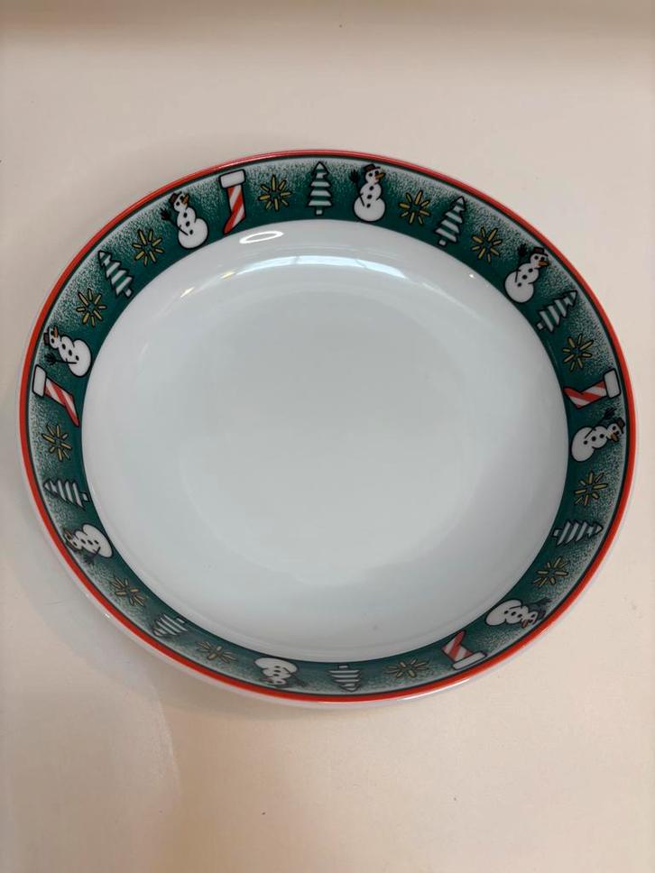 Vintage Friesland Porselein Kerstschaal, Diversen, Kerst, Zo goed als nieuw, Ophalen of Verzenden