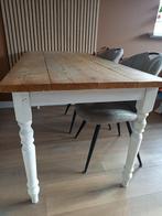 Steigerhouten tafel, 50 tot 100 cm, 150 tot 200 cm, Rechthoekig, Vier personen